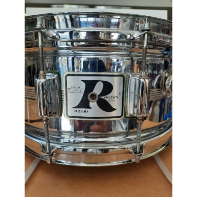 Rogers "Big R" Dyna-Sonic 14x6.5'' Chrome Over Brass